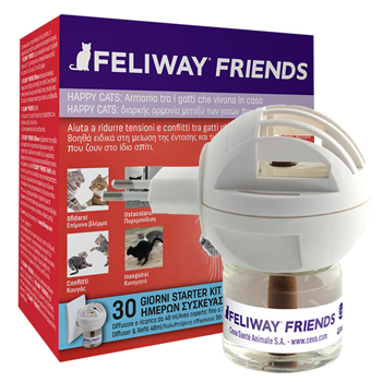 FELIWAY FRIENDS DIFFUSORE + RICARICA DA 48 ML - dottorbianchi.it