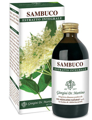 SAMBUCO FIORI ESTRATTO INTEGRALE 200 ML - dottorbianchi.it