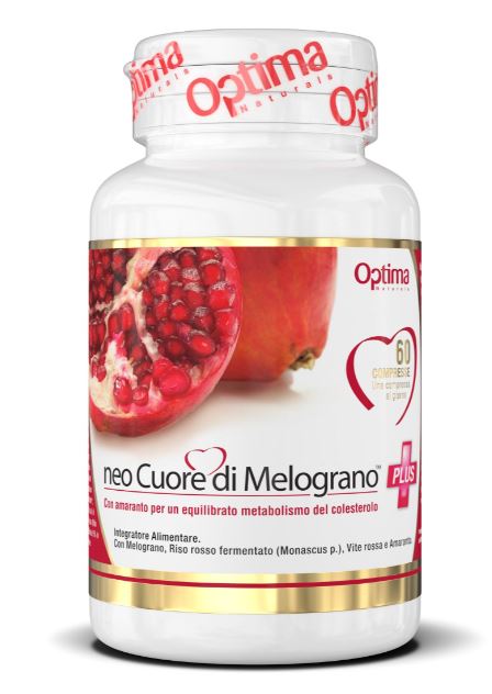 CUORE DI MELOGRANO NEO CUORE DI MELOGRANO PLUS 60 COMPRESSE 816 MG - dottorbianchi.it