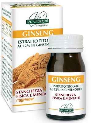 GINSENG ESTRATTO TITOLATO 60 PASTIGLIE - dottorbianchi.it