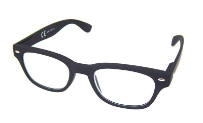 OCCHIALE DA LETTURA PREMONTATO T-VEDO GUMMY 2 NERO +2,50 - dottorbianchi.it