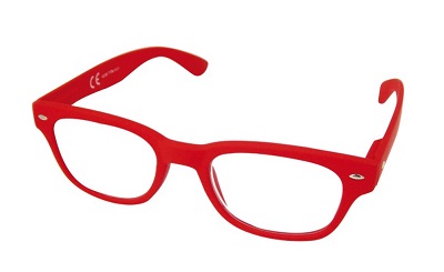 OCCHIALE DA LETTURA PREMONTATO T-VEDO GUMMY 2 ROSSO +3,50 - dottorbianchi.it