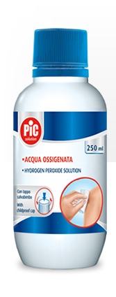 PIC SOLUTION ACQUA OSSIGENATA 10 VOLUMI PEROSSIDO DI IDROGENO 3% 250 ML - dottorbianchi.it