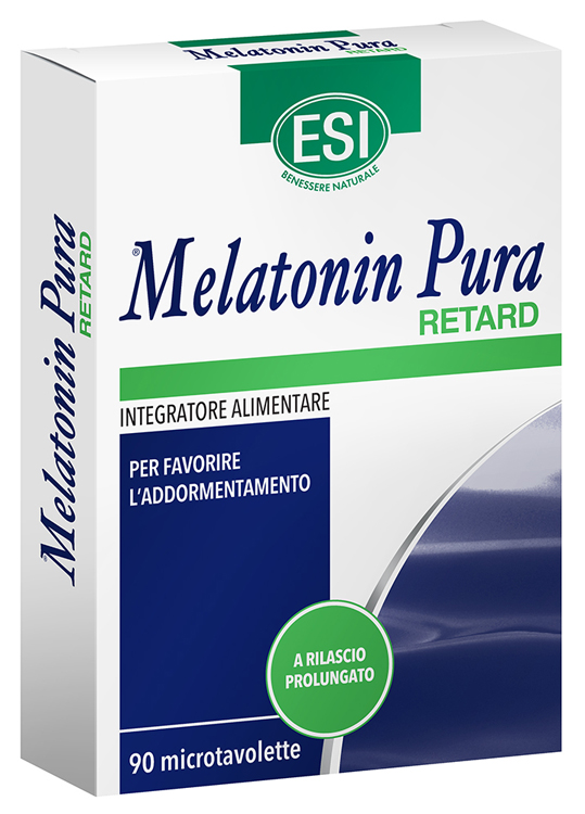 ESI MELATONIN PURA RETARD 90 MICROTAVOLETTE - dottorbianchi.it
