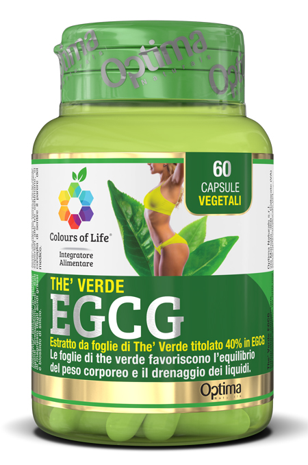 COLOURS OF LIFE THE VERDE EGCG 60 CAPSULE VEGETALI - dottorbianchi.it