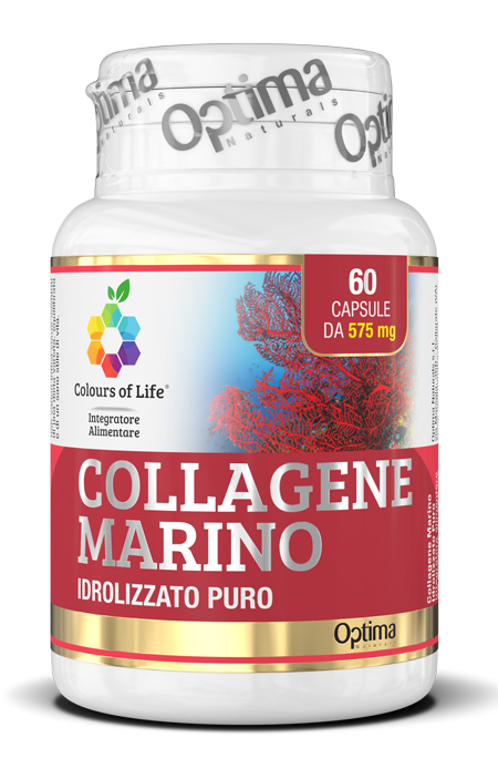 COLOURS OF LIFE COLLAGENE MARINO IDROLIZZATO PURO 60 CAPSULE 575 MG - dottorbianchi.it