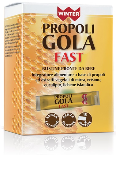 WINTER PROPOLI GOLA FAST 15 BUSTINE - dottorbianchi.it