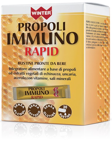 WINTER PROPOLI IMMUNO RAPID 20 BUSTINE - dottorbianchi.it