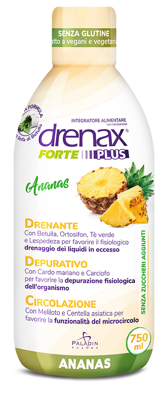 DRENAX FORTE PLUS ESOTICO CON ESTRATTO D'ANANAS 750 ML - dottorbianchi.it