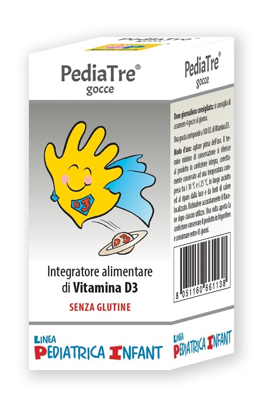 PEDIATRE VITAMINA D 7 ML - dottorbianchi.it