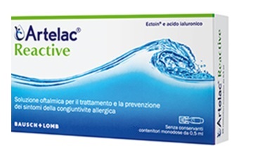 ARTELAC REACTIVE SOLUZIONE OFTALMICA MONODOSE 10 UNITA' DA 0,5 ML - dottorbianchi.it