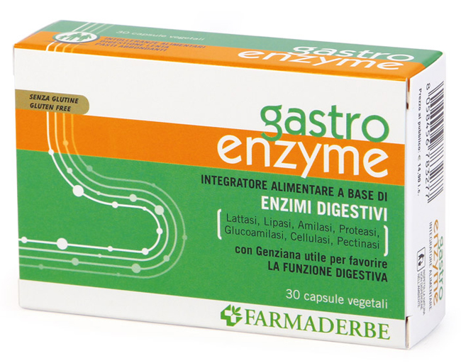 GASTRO ENZYME 30 CAPSULE VEGETALI - dottorbianchi.it