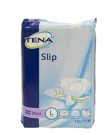 PANNOLONE PER INCONTINENZA A MUTANDINA TENA SLIP MAXI L 10 PEZZI - dottorbianchi.it