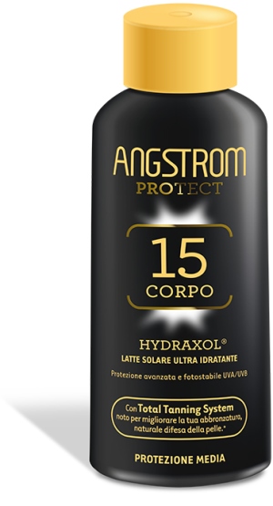 ANGSTROM PROTECT HYDRAXOL LATTE SOLARE PROTEZIONE 15 200 ML - dottorbianchi.it
