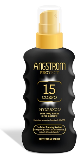 ANGSTROM PROTECT HYDRAXOL LATTE SPRAY SOLARE PROTEZIONE 15 175 ML - dottorbianchi.it