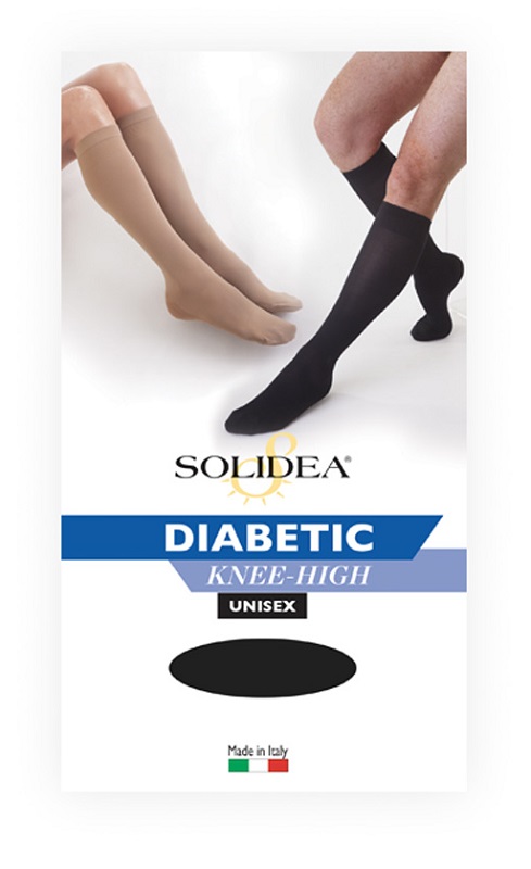 DIABETIC KNEE-HIGH NERO 2-M - dottorbianchi.it