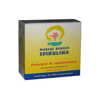 SPIRULINA MARCUS ROHRER 540 COMPRESSE - dottorbianchi.it
