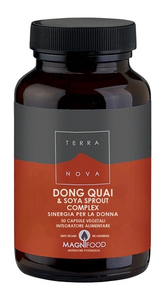 TERRANOVA DONG QUAI & SOYA SPROUT COMPLEX SINERGIA PER LA DONNA 50 CAPSULE VEGETALI - dottorbianchi.it