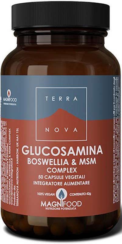 TERRANOVA COMPLESSO DI GLUCOSAMINA BOSWELLIA E MSM 50 CAPSULE - dottorbianchi.it