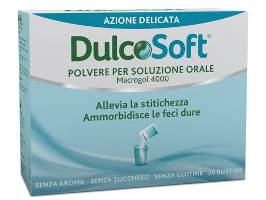 DULCOSOFT POLVERE PER SOLUZIONE ORALE 20 BUSTINE - dottorbianchi.it