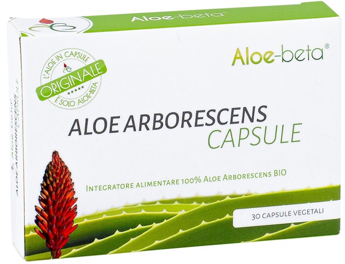 ALOE BETA 30 CAPSULE ALOE ARBORESCENS - dottorbianchi.it