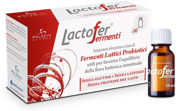 LACTOFER FERMENTI 10 FLACONCINI 10 ML - dottorbianchi.it