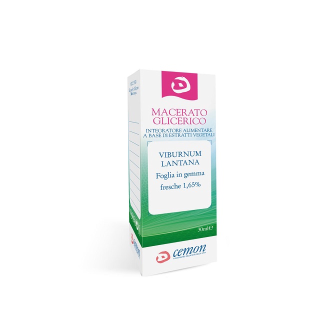 VIBURNUM LANTANA GEMME MACERATO GLICERICO 30 ML - dottorbianchi.it