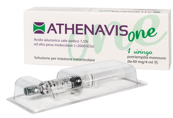 SIRINGA INTRA-ARTICOLARE ATHENAVIS ONE ACIDO IALURONICO 1,5% 4 ML - dottorbianchi.it