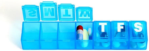 MEDS PORTAPILLOLE SETTIMANALE MEDS - dottorbianchi.it