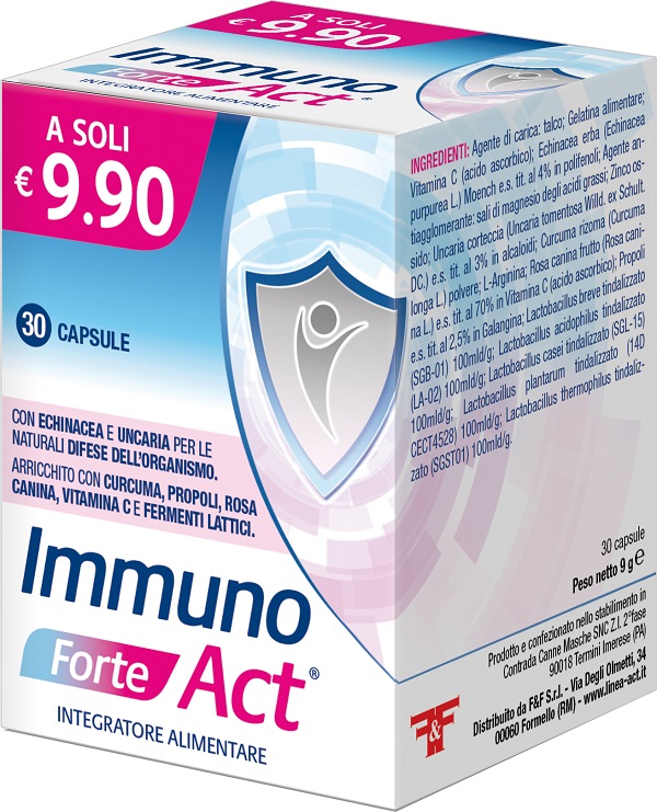 IMMUNO FORTE ACT 30 CAPSULE - dottorbianchi.it