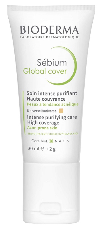 SEBIUM GLOBAL COVER 30 ML + TAPPO CON STICK CORRETTORE 2 G - dottorbianchi.it