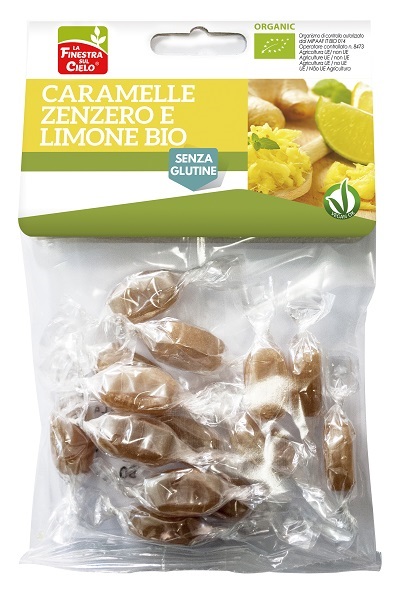CARAMELLE ZENZERO E LIMONE BIO 50 G - dottorbianchi.it