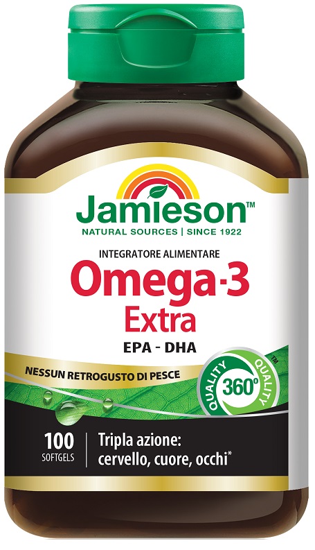 JAMIESON OMEGA 3 EXTRA 100 PERLE - dottorbianchi.it