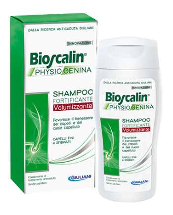 BIOSCALIN PHYSIOGENINA SHAMPOO FORTIFICANTE VOLUMIZZANTE 200 ML - dottorbianchi.it
