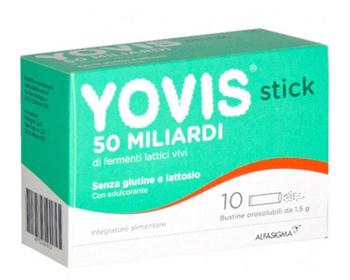 YOVIS STICK 10 BUSTINE DA 1,5 G - dottorbianchi.it