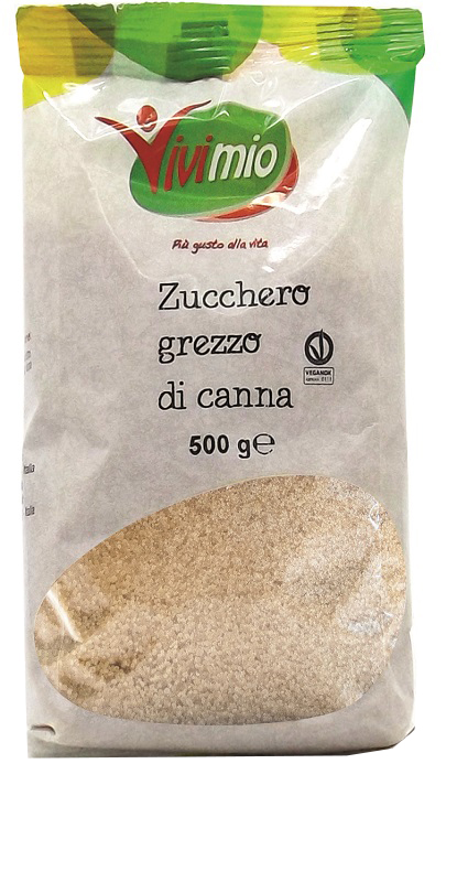 ZUCCHERO GREZZO DI CANNA VIVIMIO 500 G - dottorbianchi.it