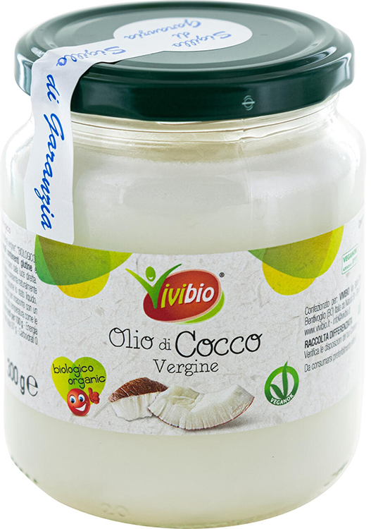 OLIO DI COCCO VERGINE VIVIBIO 300 ML - dottorbianchi.it