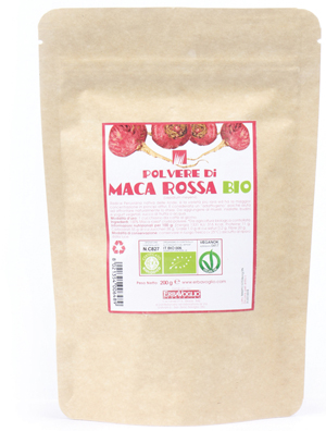 MACA ROSSA POLVERE BIO 200 G - dottorbianchi.it