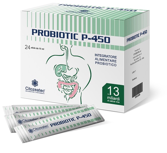 PROBIOTIC P-450 24 STICK MONODOSE 10 ML - dottorbianchi.it
