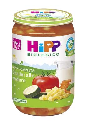 HIPP BIO DITALINI ALLE VERDURE 250 G - dottorbianchi.it