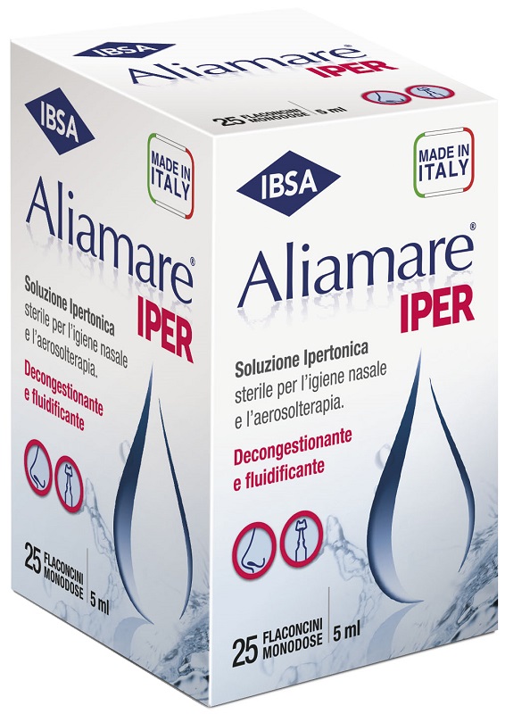 ALIAMARE 25 FLACONCINI IPERTONICI DA 5 ML - dottorbianchi.it