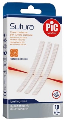 CEROTTO PER SUTURA PIC SOLUTION 6 X 100 MM 10 PEZZI - dottorbianchi.it