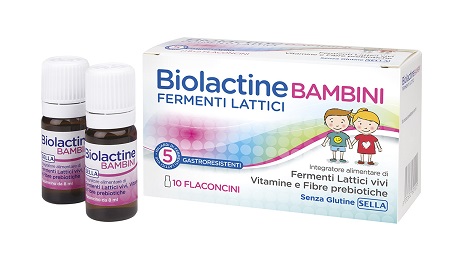 BIOLACTINE BAMBINI 10 FLACONCINI 8 ML - dottorbianchi.it