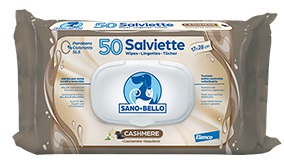 SANO E BELLO SALVIETTE DETERGENTI CASHMERE MOMENT 50 PEZZI - dottorbianchi.it