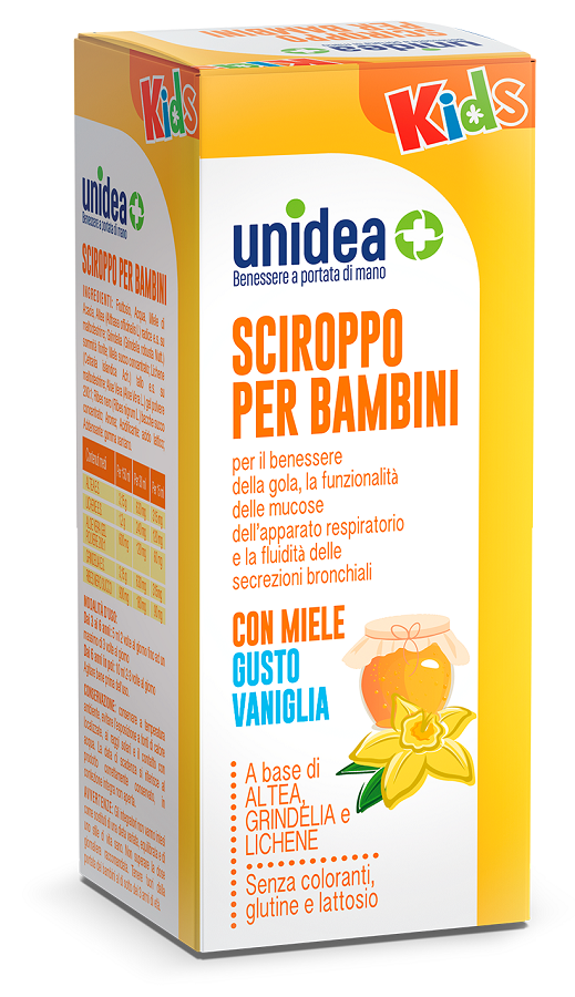 UNIDEA SCIROPPO PER BAMBINI 150 ML - dottorbianchi.it