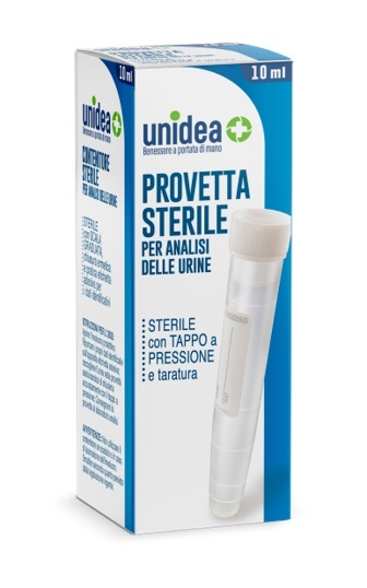 UNIDEA PROVETTA STERILE PER ANALISI URINE 10 ML - dottorbianchi.it