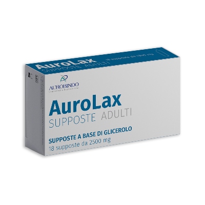SUPPOSTE AUROLAX GLICEROLO 2500 MG 18 SUPPOSTE - dottorbianchi.it
