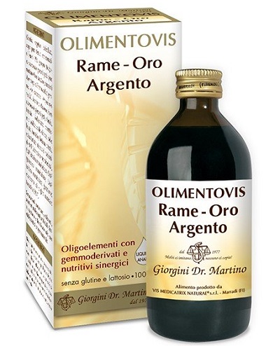 RAME ORO ARGENTO OLIMENTOVIS 200 ML - dottorbianchi.it