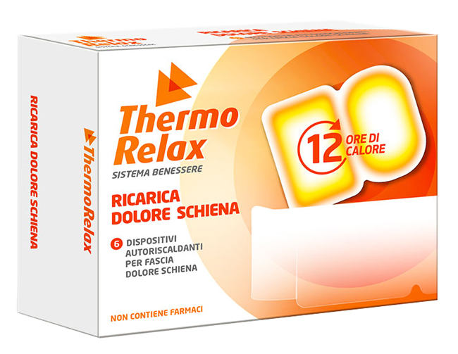 THERMORELAX RICARICA PER FASCIA LOMBARE 6 PEZZI - dottorbianchi.it