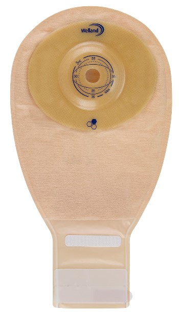 SACCA PER ILEOSTOMIA OPACA RITAGLIABILE WELLAND AURUM PROFILE ILEO MIDI DIAMETRO 13-25 MM INIZIO CONVESSITA' 25 MM 10 PEZZI - dottorbianchi.it